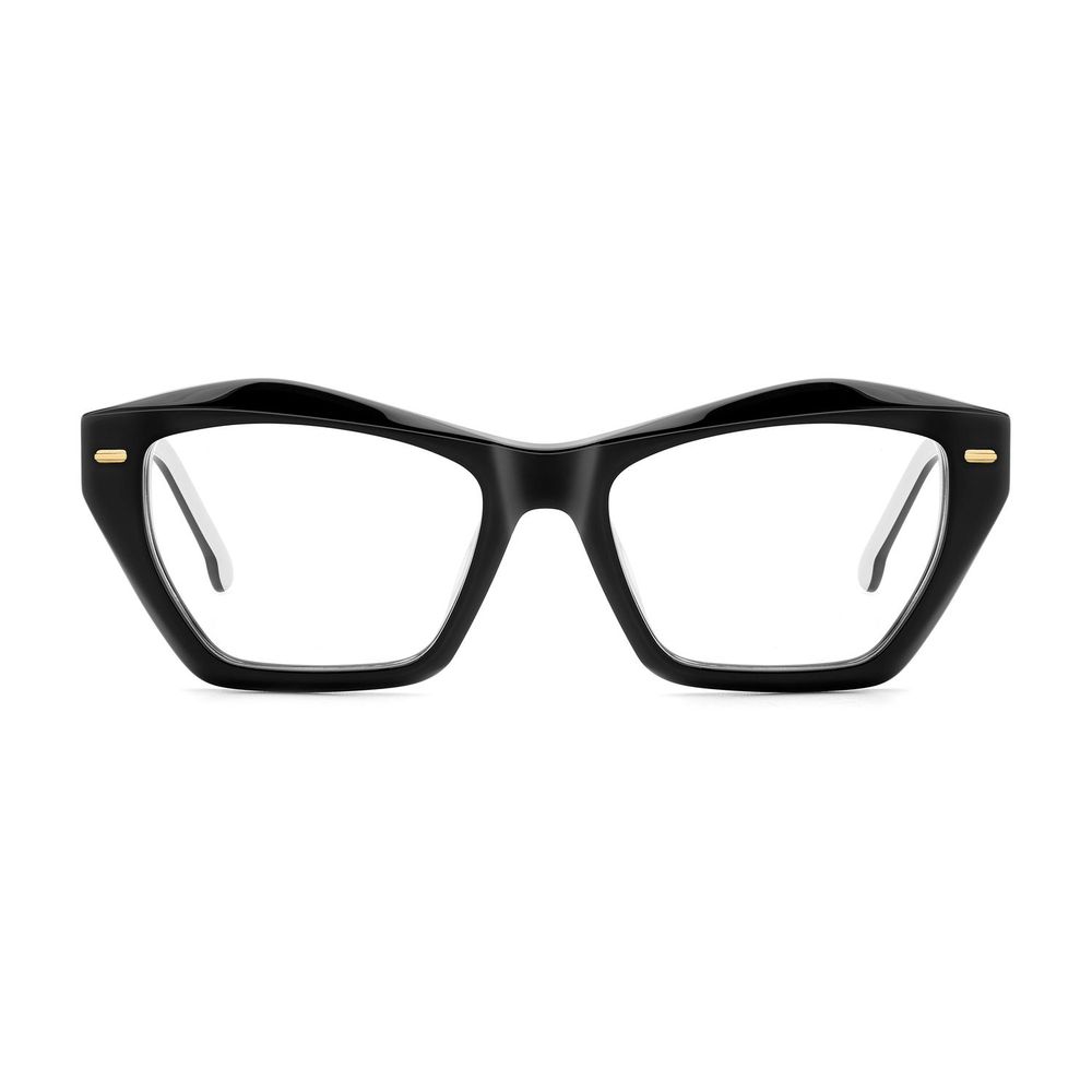 Carrera Women's Black Acetate Glasses – Full-Rim Square Frames