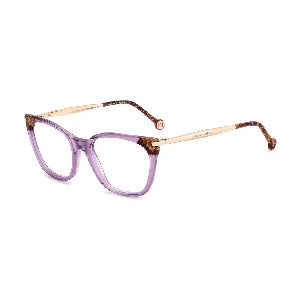 Carolina Herrera Women’s Optical Glasses – Purple Cat Eye Frames
