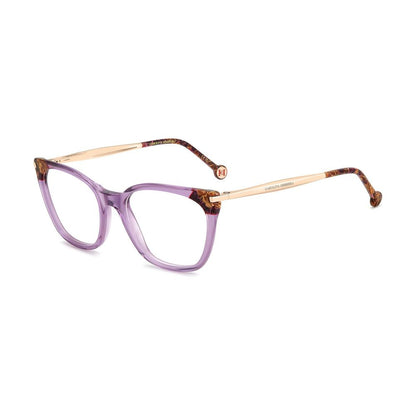 Carolina Herrera Women’s Optical Glasses – Purple Cat Eye Frames