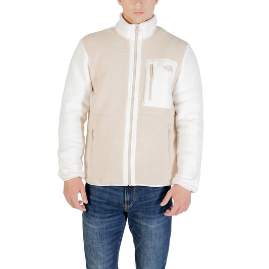 The North Face M Yumiori Full Zip Sweatshirt - Beige Polyester