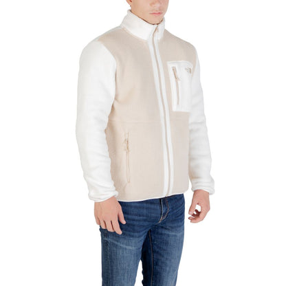 The North Face M Yumiori Full Zip Sweatshirt - Beige Polyester