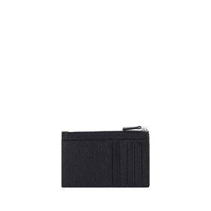 Balenciaga Black Calf Leather Bos Taurus Wallet - Iconic Style Meets Practicality