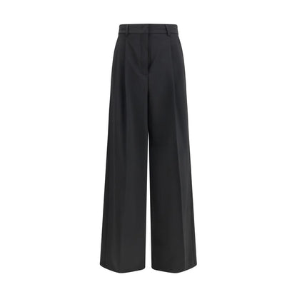 Max Mara Wide-Leg Pleated Casual Pants