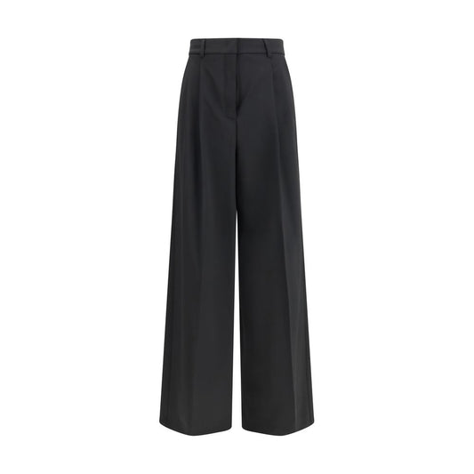 Max Mara Wide-Leg Pleated Casual Pants