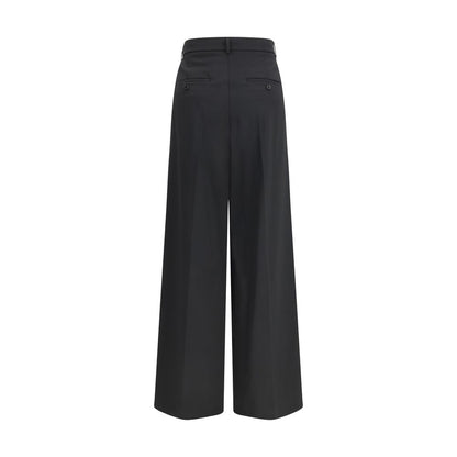 Max Mara Wide-Leg Pleated Casual Pants