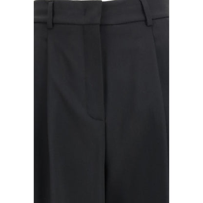 Max Mara Wide-Leg Pleated Casual Pants