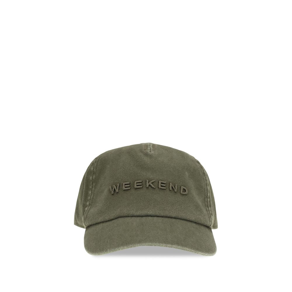 Max Mara Bicolor Cotton Cap