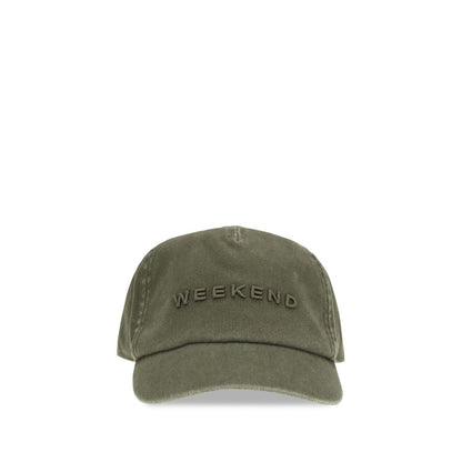 Max Mara Bicolor Cotton Cap