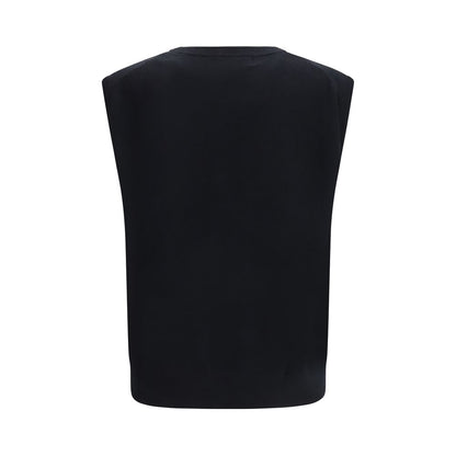 Extreme Cashmere Black Elastane Sweatshirt
