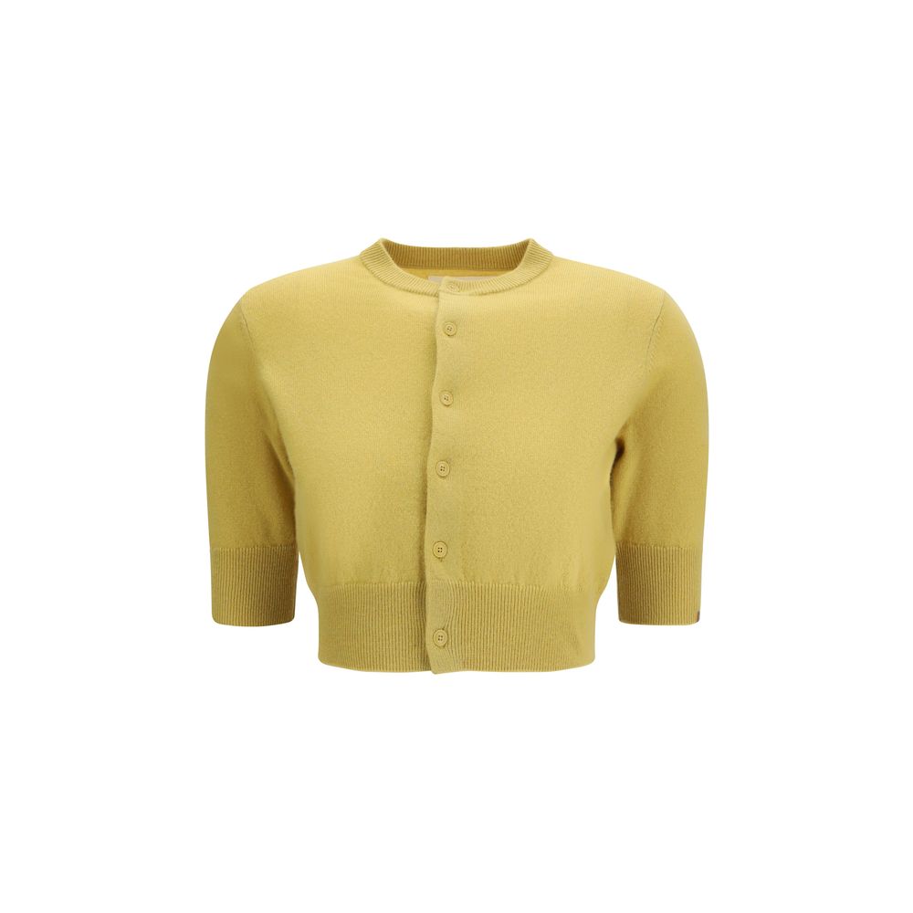 Extreme Cashmere Bicolor Cashmere Cardigan N°474 Super Little