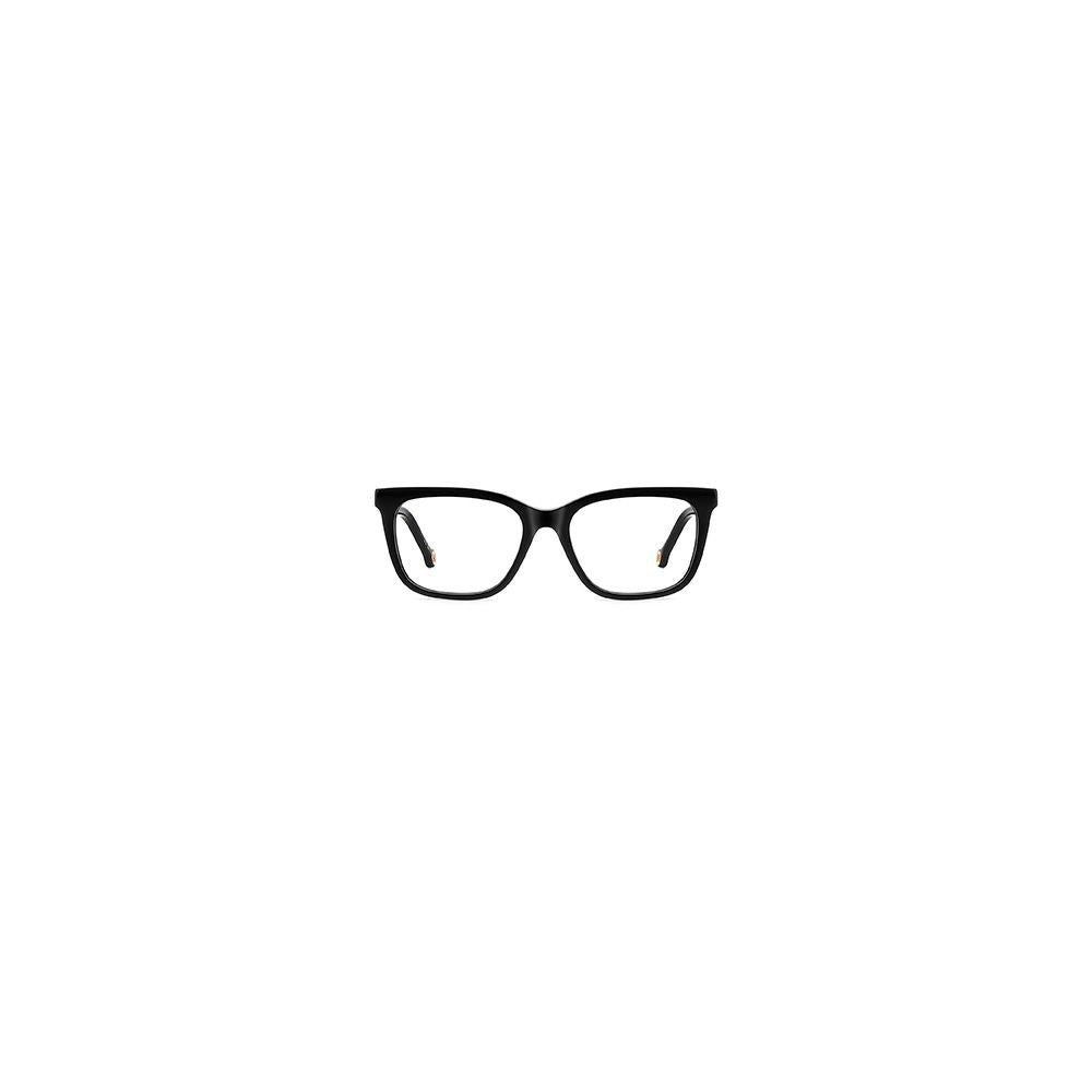 Carolina Herrera Women’s Black Acetate Glasses – Full-Rim Frames