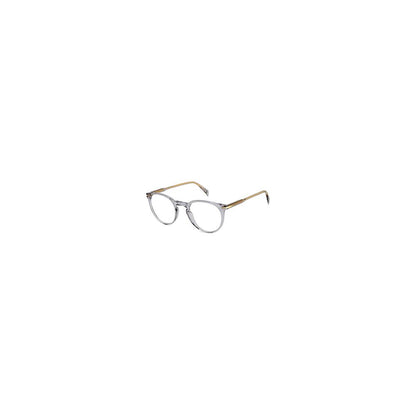 David Beckham Men's Gray Acetate Optical Glasses – Panto Frame