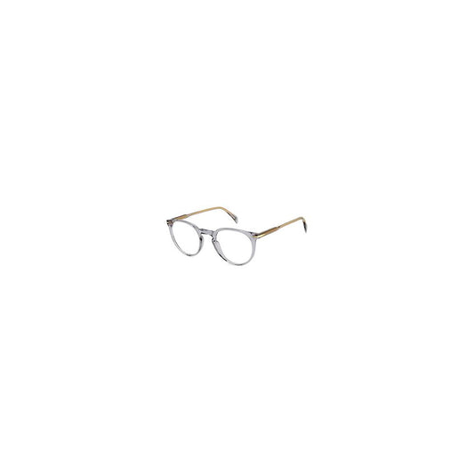 David Beckham Men's Gray Acetate Optical Glasses – Panto Frame