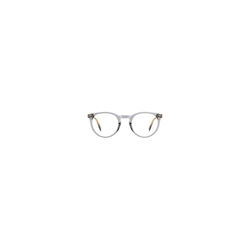 David Beckham Men's Gray Acetate Optical Glasses – Panto Frame