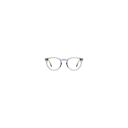 David Beckham Men's Gray Acetate Optical Glasses – Panto Frame