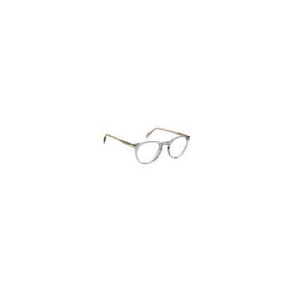 David Beckham Men's Gray Acetate Optical Glasses – Panto Frame