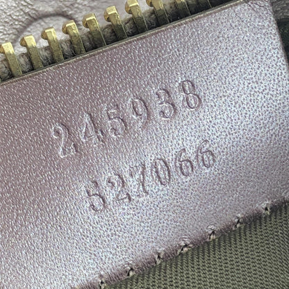 Gucci Preloved Metallic Guccissima Lovely Shoulder Bag in Lavender - Timeless Elegance and Style