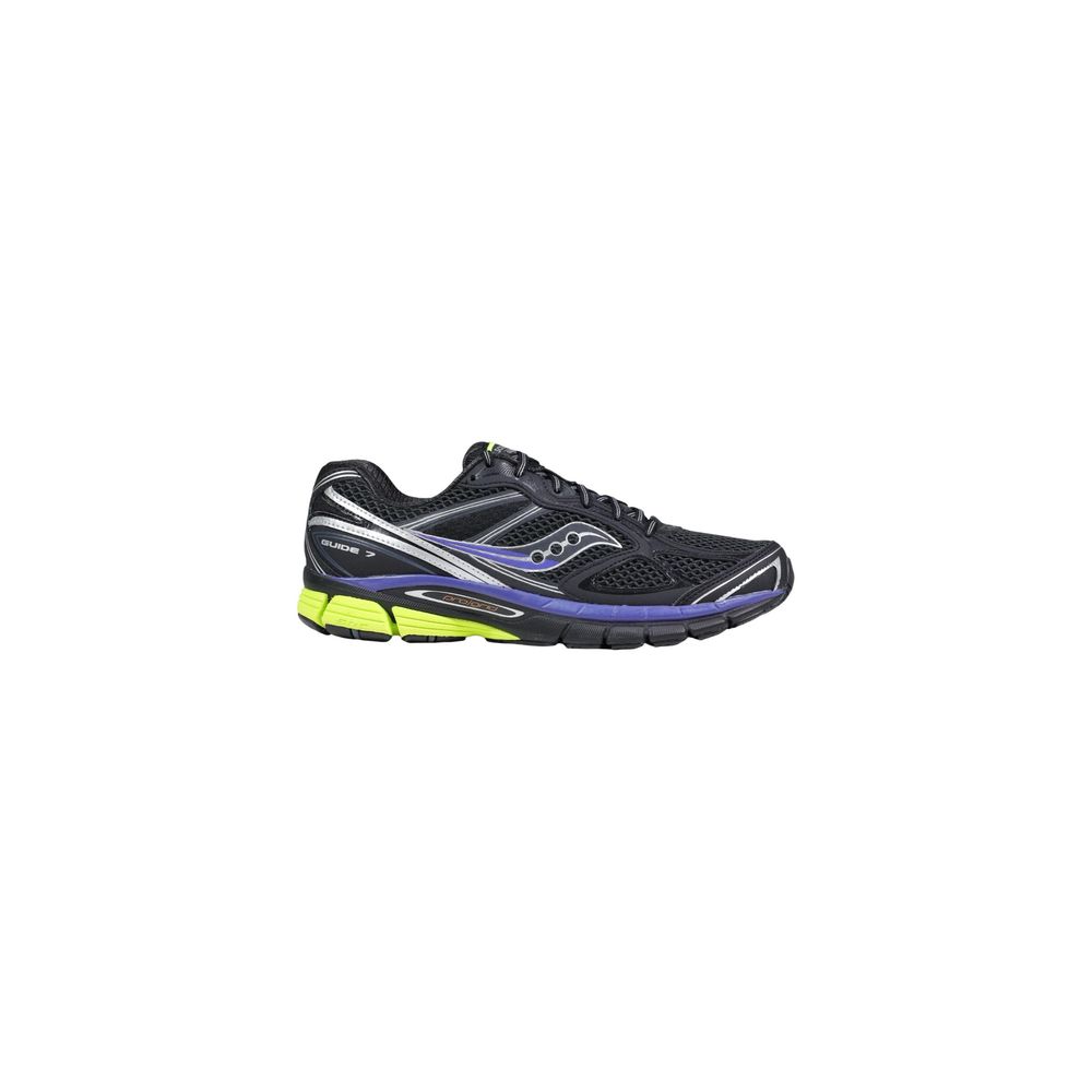Saucony PROGRID GUIDE 7 S70936-21 Men's Black Athletic Sneakers