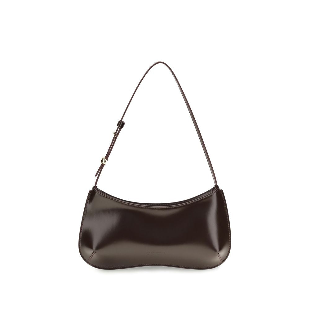 Jacquemus Brown Calf Leather Shoulder Bag - Le Bisou