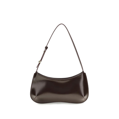 Jacquemus Brown Calf Leather Shoulder Bag - Le Bisou