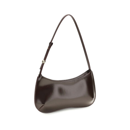 Jacquemus Brown Calf Leather Shoulder Bag - Le Bisou