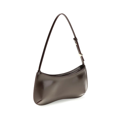 Jacquemus Brown Calf Leather Shoulder Bag - Le Bisou