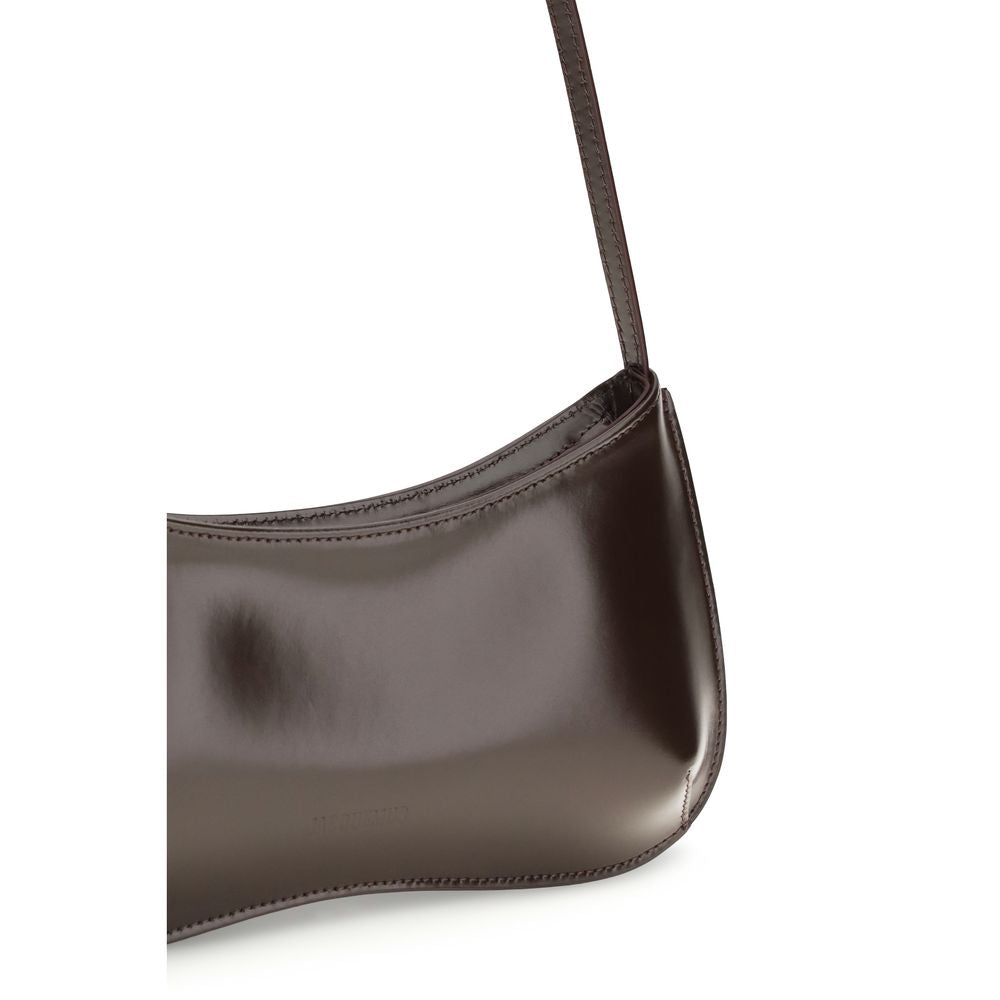 Jacquemus Brown Calf Leather Shoulder Bag - Le Bisou