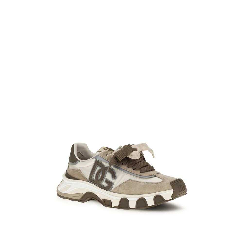 Dolce & Gabbana DG Country Road Nylon and Leather Sneaker