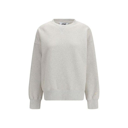 Golden Goose Gray Cotton Star Sweatshirt