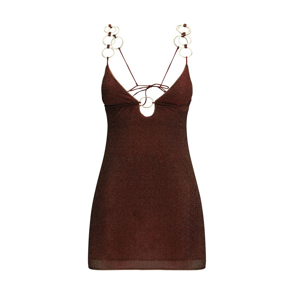 Lumière Ring Mini Dress by Oséree