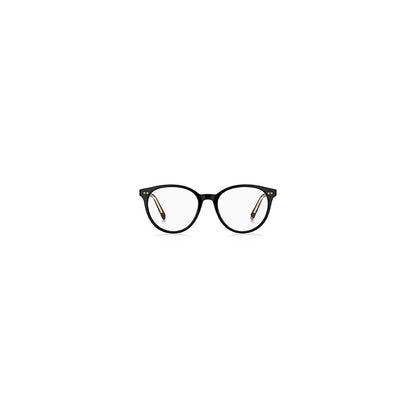 Tommy Hilfiger Women’s Optical Glasses – Black Panto Frame, 52mm