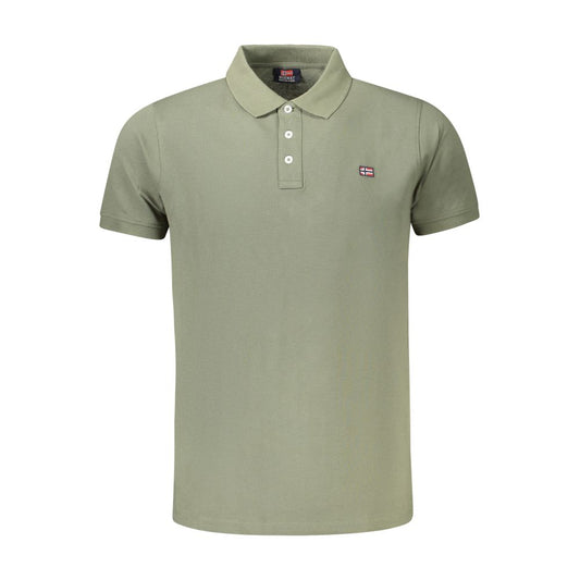 Norway 1963 Verde Cotton Men Polo Shirt