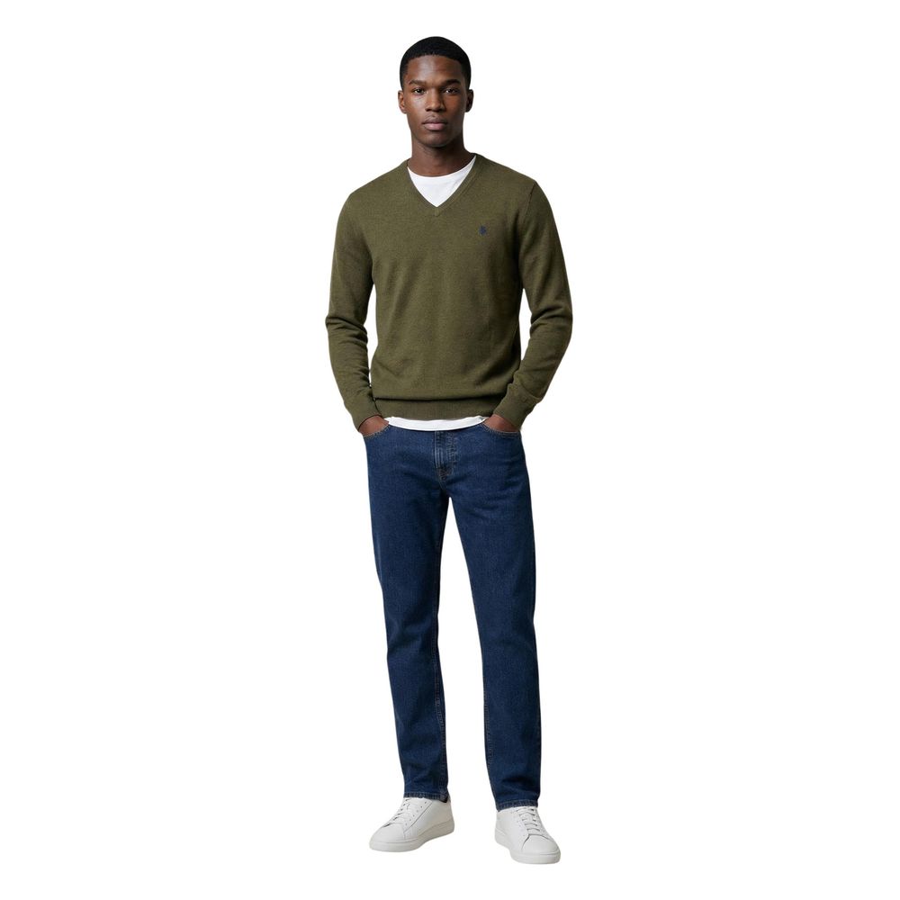 U.S. POLO ASSN. Green Cotton Sweatshirt - Model US40 173007