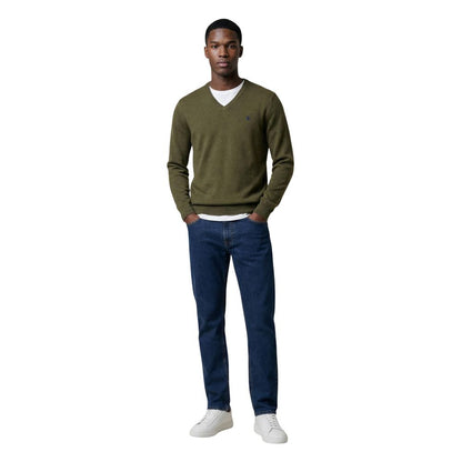 U.S. POLO ASSN. Green Cotton Sweatshirt - Model US40 173007