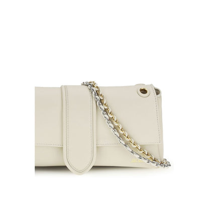 Jacquemus Le Bambino Chaine Beige Calf Leather Shoulder Bag