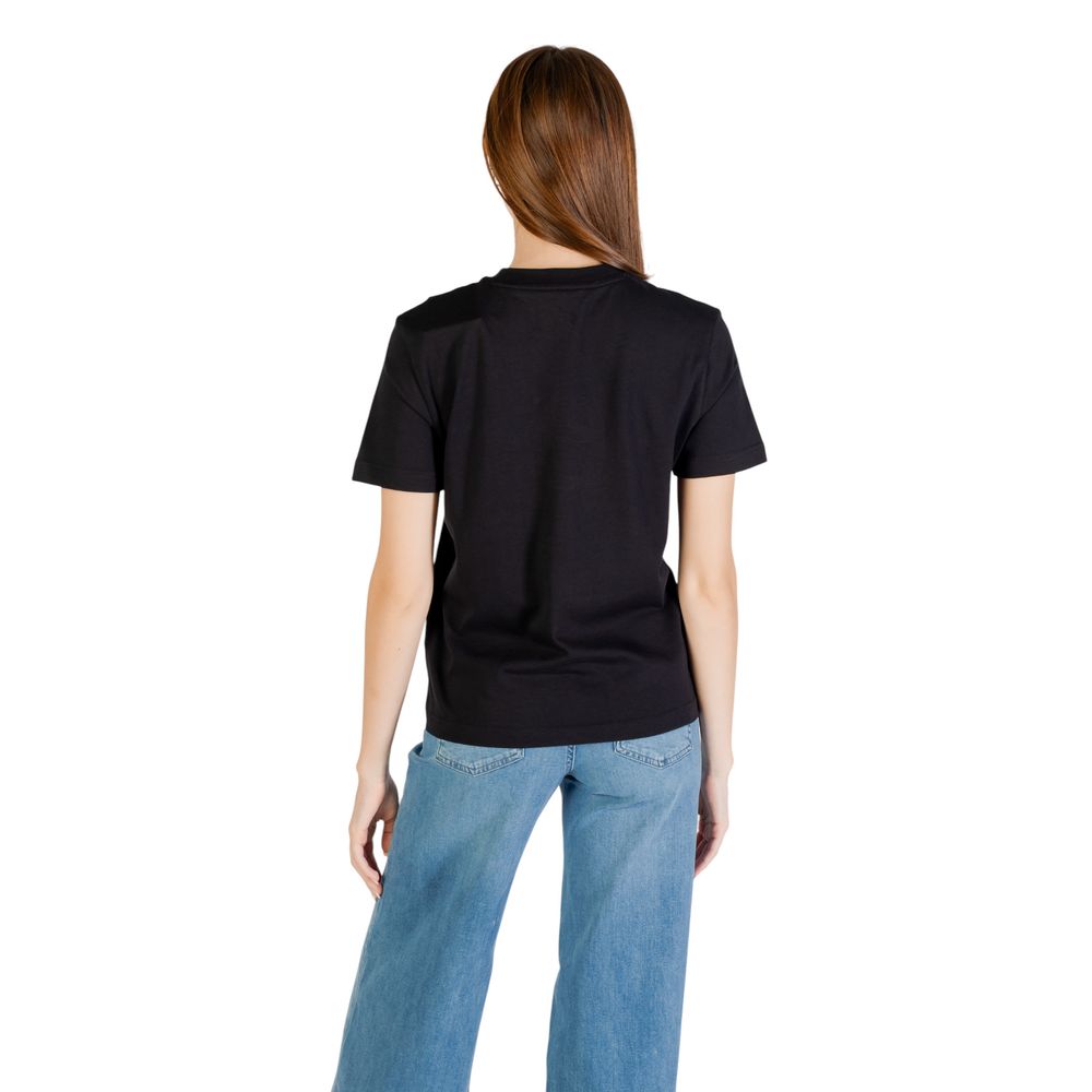 Calvin Klein Jeans HERO SS CLASSIC MONO Black Cotton T-Shirt