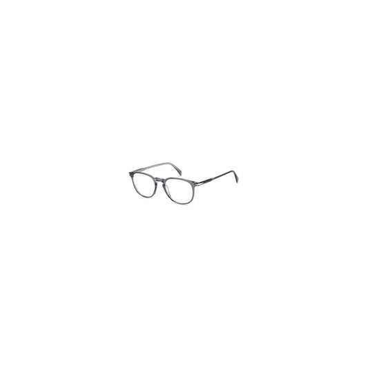 David Beckham Men's Optical Glasses – Grey Full-Rim Frame