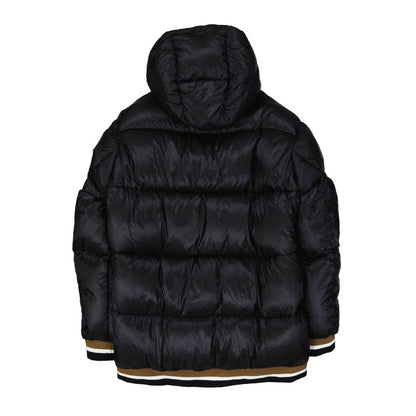 Herno Black Polyamide Bomber Jacket