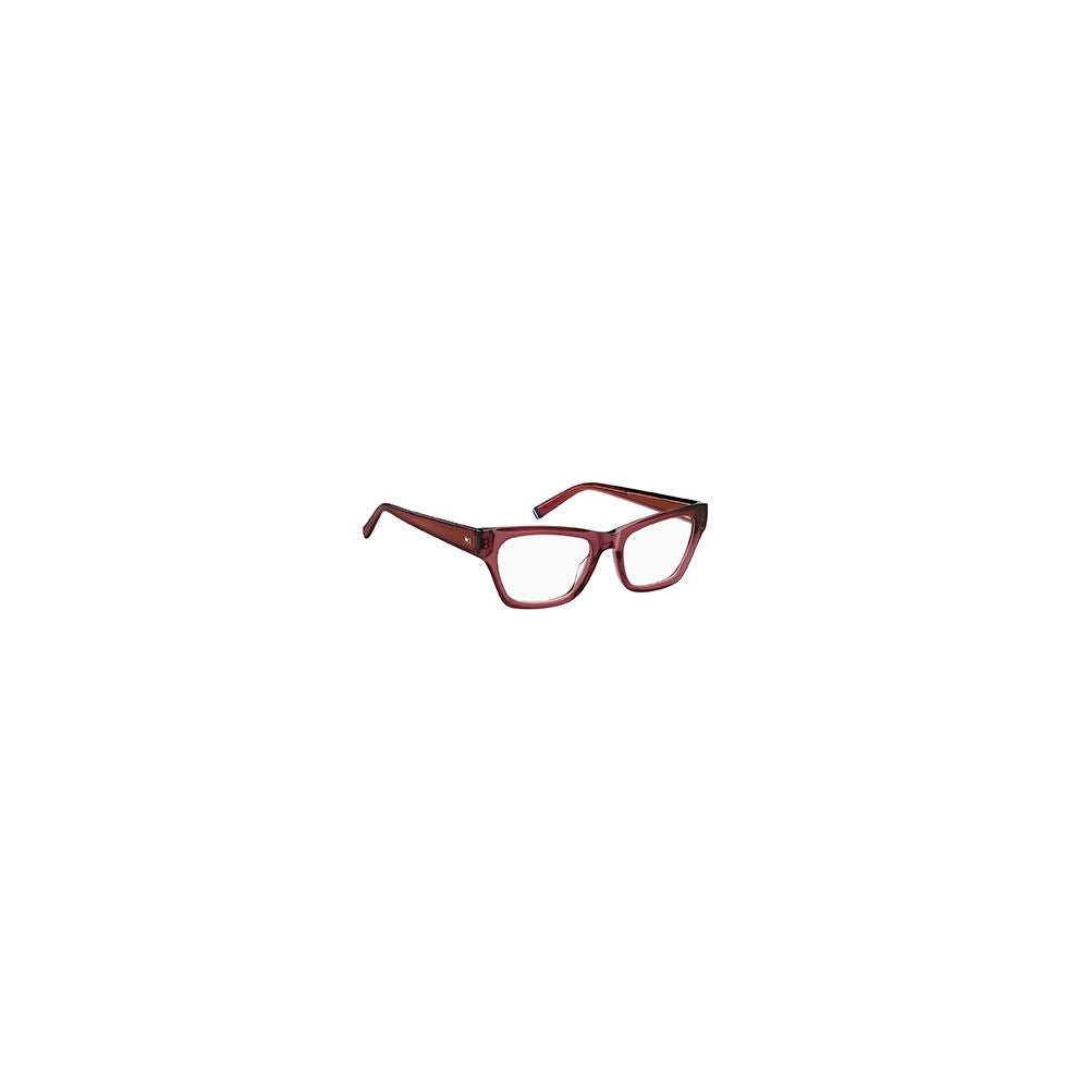 Tommy Hilfiger Women’s Optical Glasses – Burgundy Full-Rim Frame