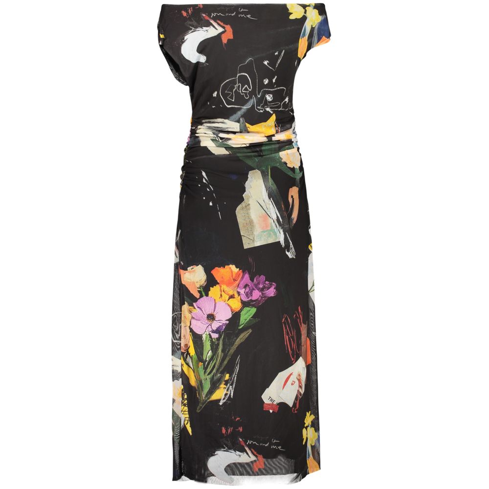 Desigual Delaware Black Viscosa Women’s Dress