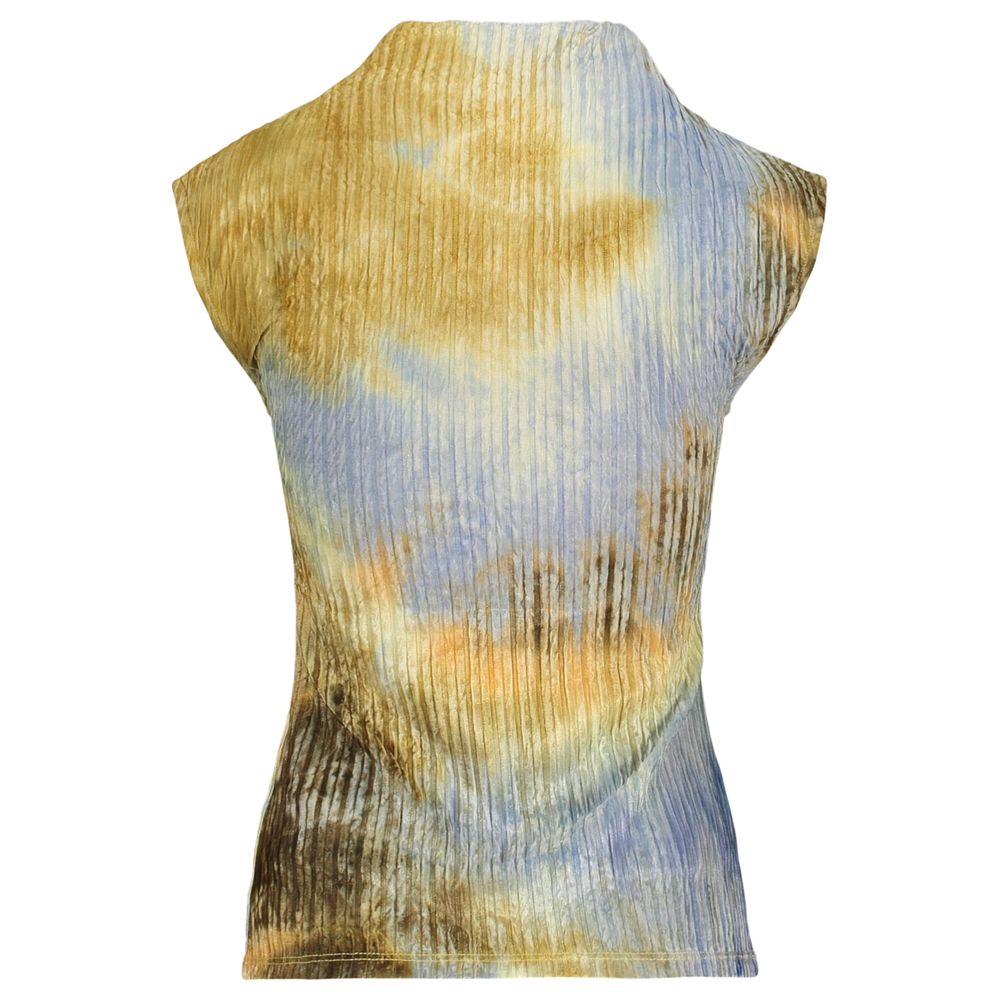 Desigual Giallo Polyester Women's Venecia Tank Top