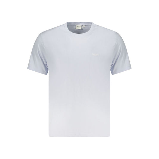 Pepe Jeans Blue Cotton T-Shirt - A Blend of Comfort and Style