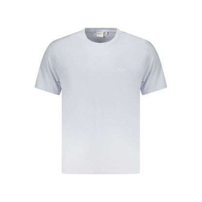 Pepe Jeans Blue Cotton T-Shirt - A Blend of Comfort and Style