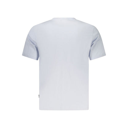 Pepe Jeans Blue Cotton T-Shirt - A Blend of Comfort and Style