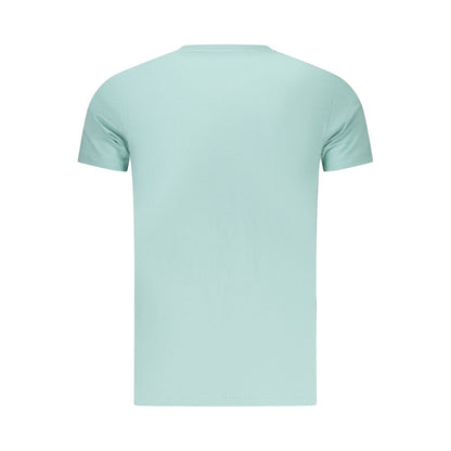 Pepe Jeans Blue Cotton T-Shirt - Effortless Style for Everyday Wear