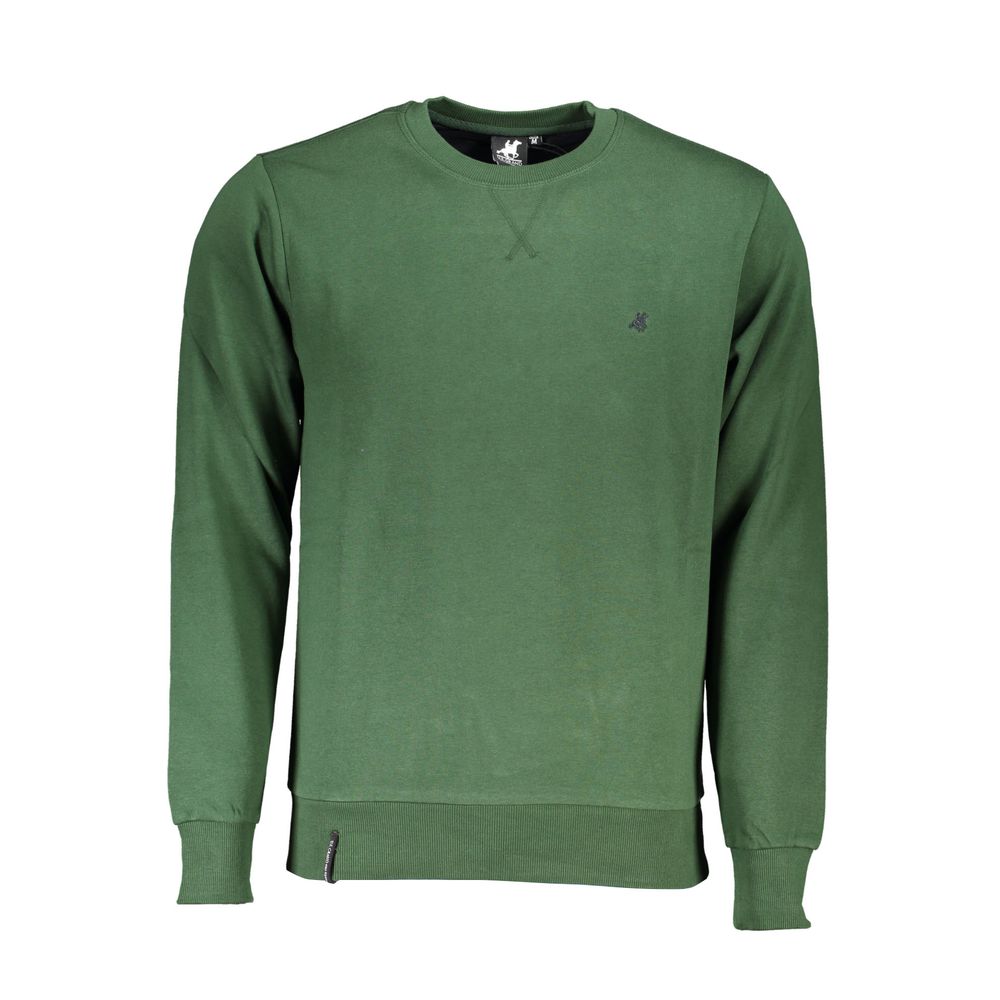 U.S. Grand Polo Verde Cotton Men Sweatshirt - Green - XXL