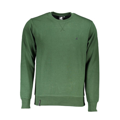U.S. Grand Polo Verde Cotton Men Sweatshirt - Green - XXL