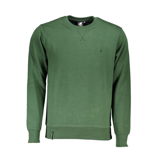 U.S. Grand Polo Verde Cotton Men Sweatshirt - Green - XXL