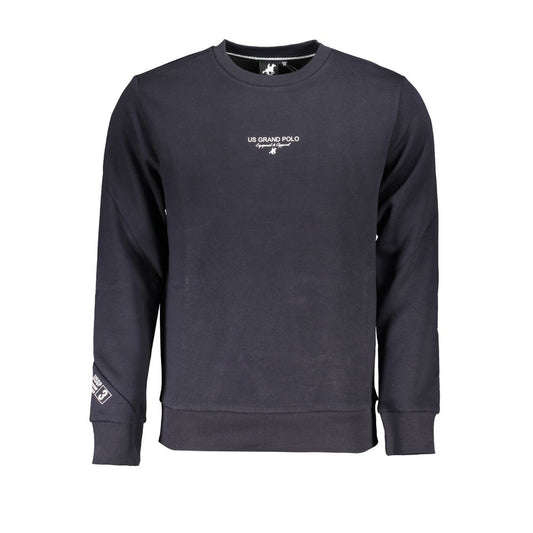 U.S. Grand Polo Blue Cotton Men's Sweatshirt