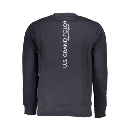 U.S. Grand Polo Blue Cotton Men's Sweatshirt